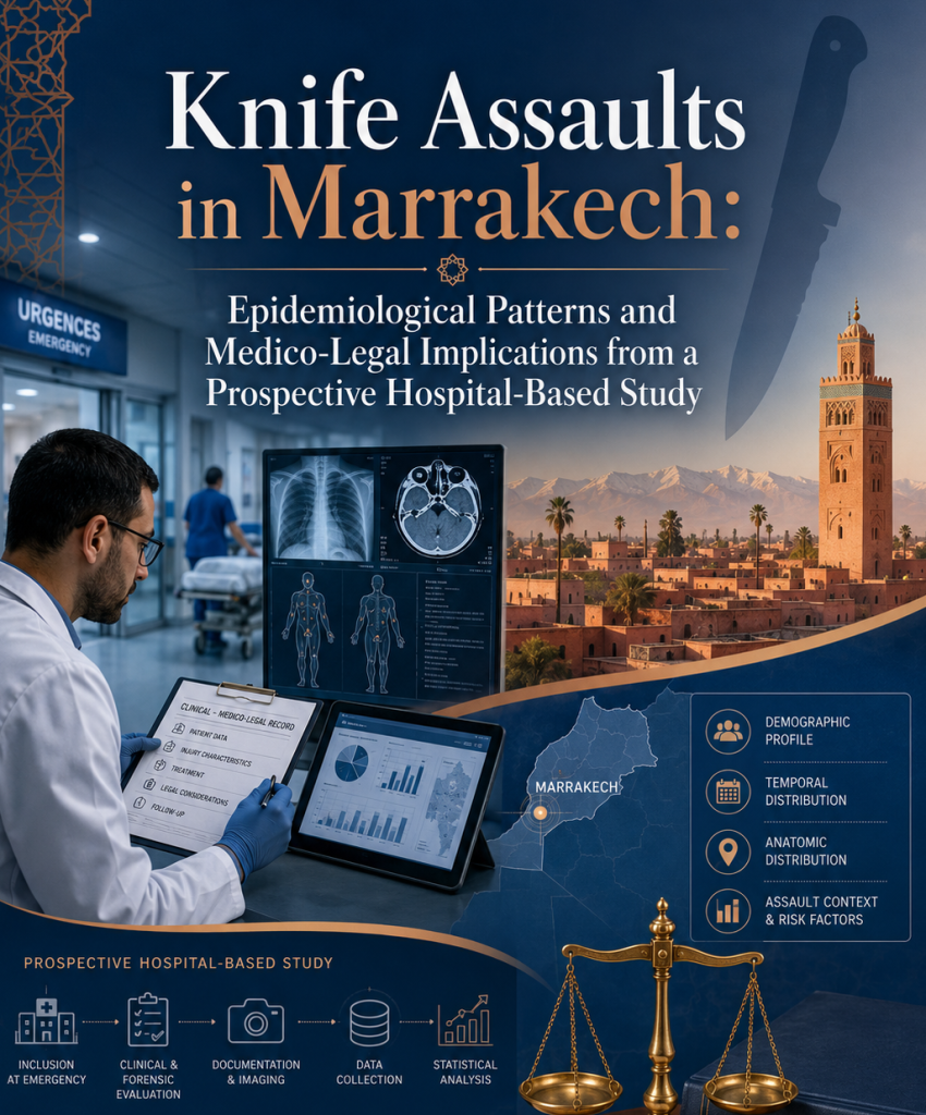 Knife Assaults in Marrakech: Epidemiological Patterns and Medico-Legal Implications from a Prospective Hospital-Based Study